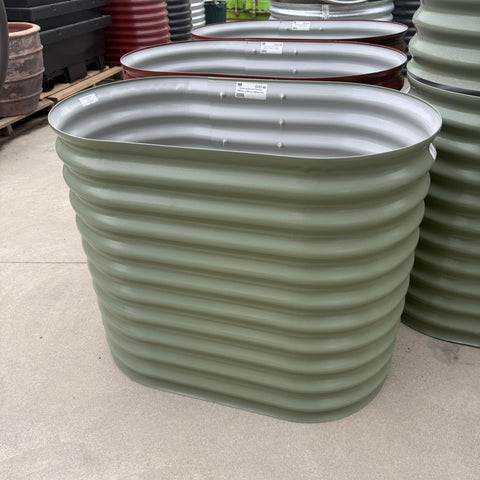 Raised Garden Bed Slimline 1000mm x 600mm x 830mm Pale Eucalypt