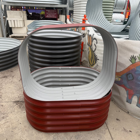 Raised Garden Bed Modular 1000mm x 850mm x 415mm Manor Red