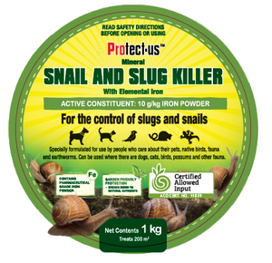 Protect-us Mineral Snail and Slug Killer 1kg