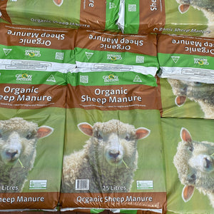 Grow Better Sheep Manure 25 litre