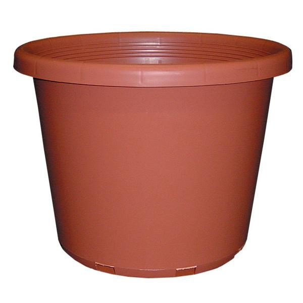 Plastic Slimline Pot 400mm Terracotta