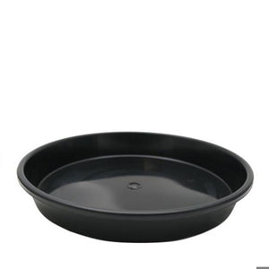 Plastic Saucer 300mm Black